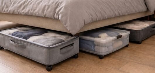 Best Rolling Under-Bed Storage Containers for Small Apartments