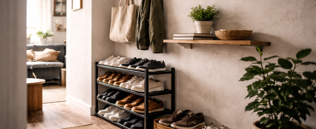 How to Store Shoes Without a Closet (Small Apartment Solutions)