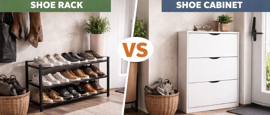 Shoe Rack vs Shoe Cabinet: Which Is Better for Small Apartments?