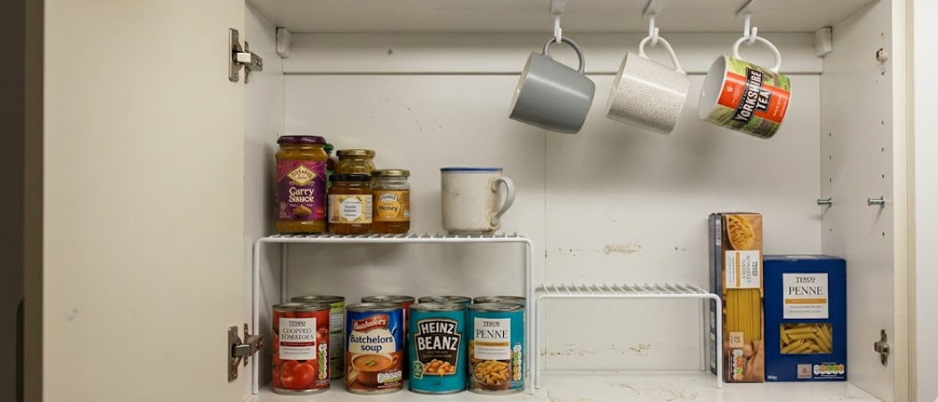 How to Organise Kitchen Cupboards in a Small Flat