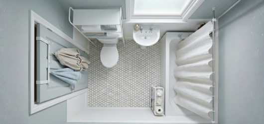How to Keep a Small Bathroom Clutter-Free Without Drilling