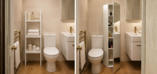 Bathroom Shelves vs Cabinet: Which Is Better for Small Flats?